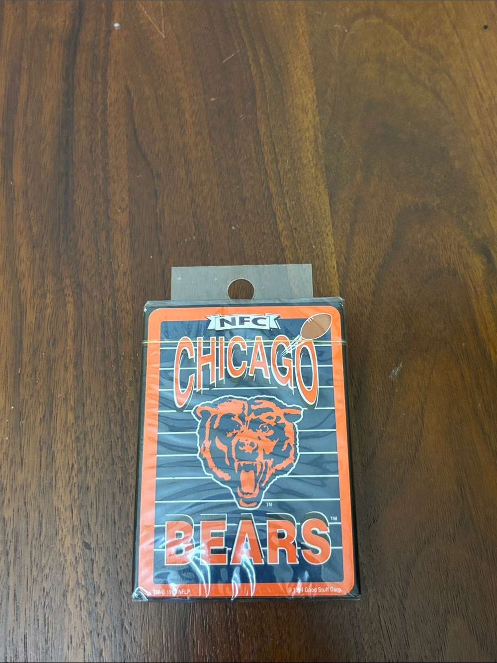 Vintage Chicago Bears Team Playing Cards